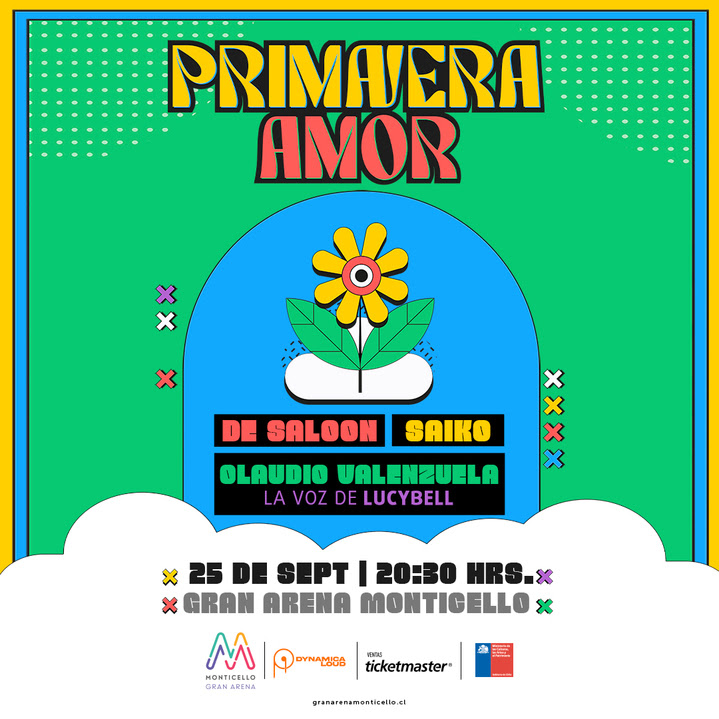 Primavera Amor: De Saloon, Saiko y Claudio Valenzuela se unen en próximo festival